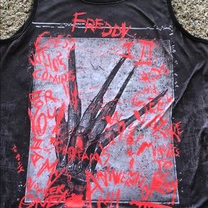 Freddy Krueger girls muscle tank